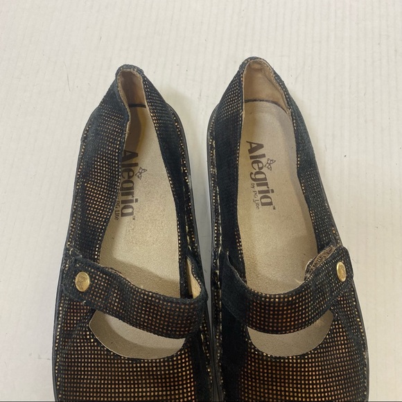 ALEGRIA FEL-348 MARY JANE BRONZE METALLIC Mary Jane SHOES SZ EU 36/US 6.5 - Picture 9 of 9